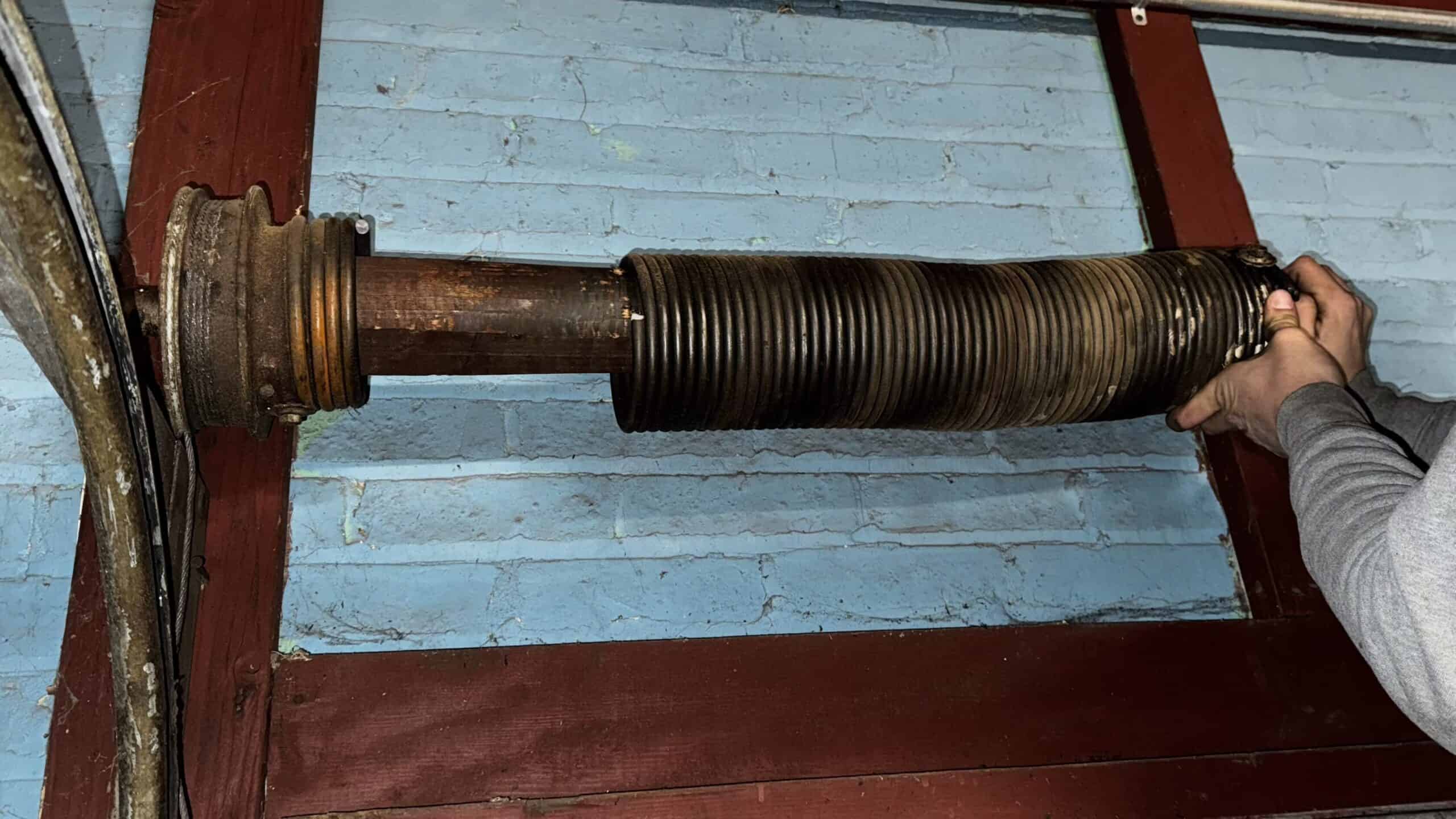 broken garage door spring repair Chicago torsion spring replacement service