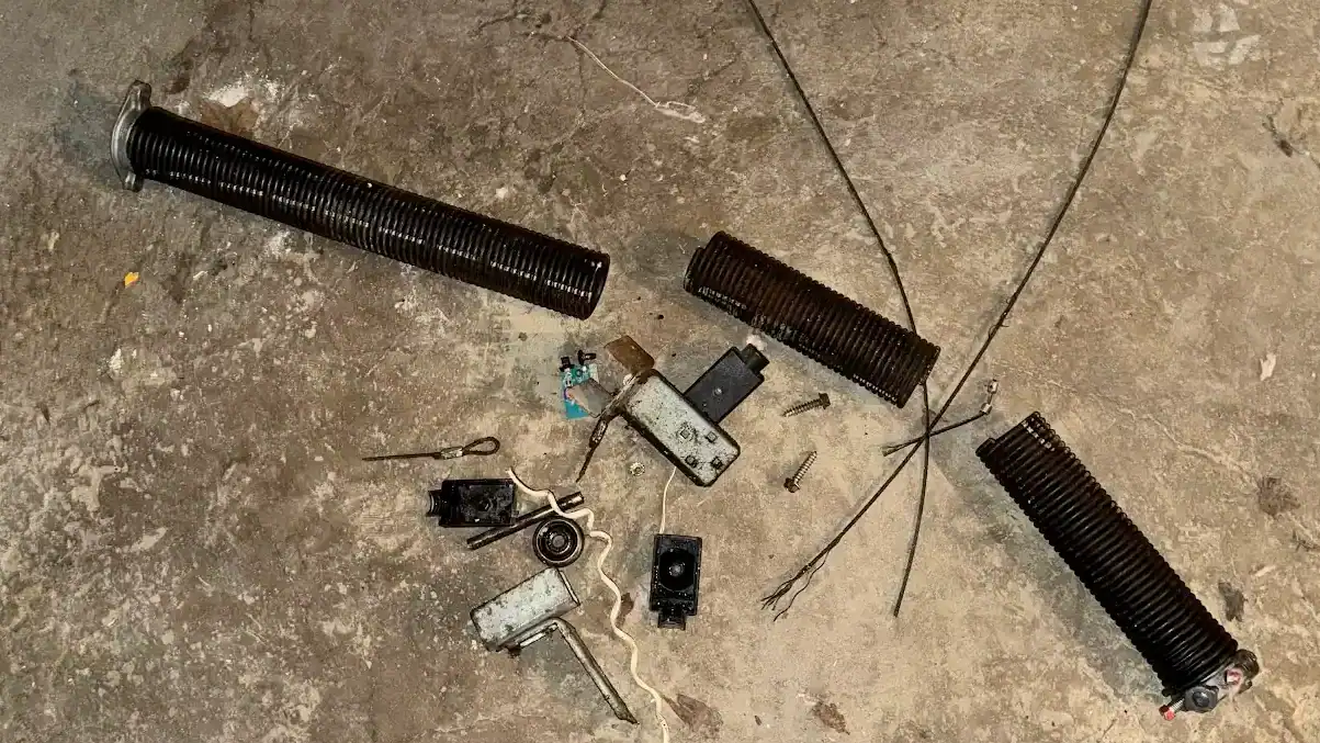 garage door repair Chicago fixing off track noisy garage door same day service