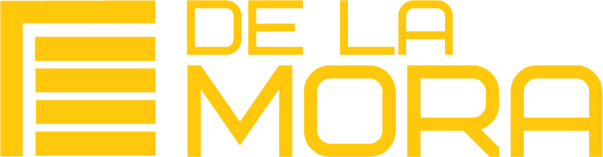 De La Mora Garage Doors Chicago garage door repair company logo